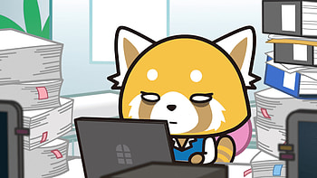 Aggretsuko, High-quality , Adorable background , able HD wallpaper