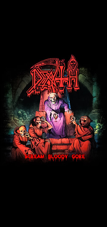 Scream Bloody Gore, death metal, music, death HD phone wallpaper