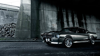 Ford Mustang Eleanor, classic, muscle, car, Eleanor, film, american, Mustang, movie, auto, Gone In Sixty Seconds, vintage, Ford HD wallpaper