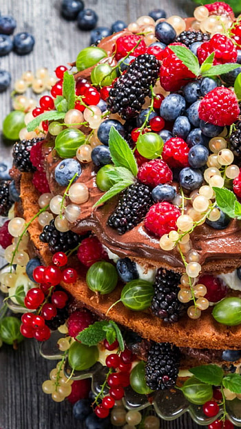 Colorful fruits, Irresistible berry , Mouth-watering food, Fresh and juicy HD phone wallpaper