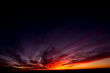 Dark Sunset Evening , sunset, evening, sky, dark, nature HD wallpaper
