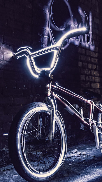 Neon, Bicycles HD phone wallpaper