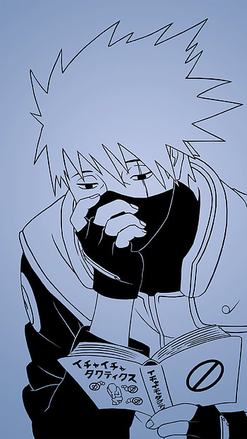 Kakashi minimalist, Kakashi Hatake, Anime, Naruto HD phone wallpaper