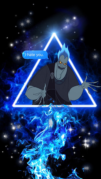 hades, art, blue HD phone wallpaper