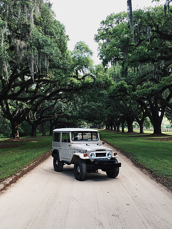 Toyota, Cars, Car, Suv, Machine, Grey, Toyota Land Cruiser Fj40 HD phone wallpaper