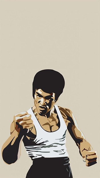 Bruce Lee, Dynamic poses, Legendary fighter, Martial arts master HD phone wallpaper