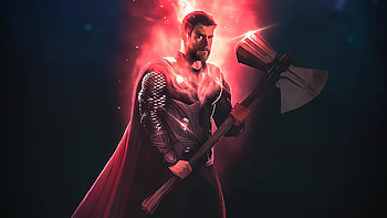 Thor Reality Stone , thor, superheroes, artwork, artist HD wallpaper