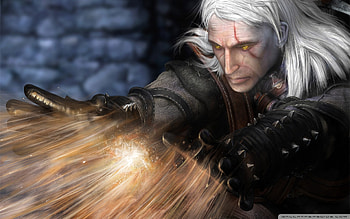 The Witcher, adventure, magic, action, fighting, video game, cg HD wallpaper