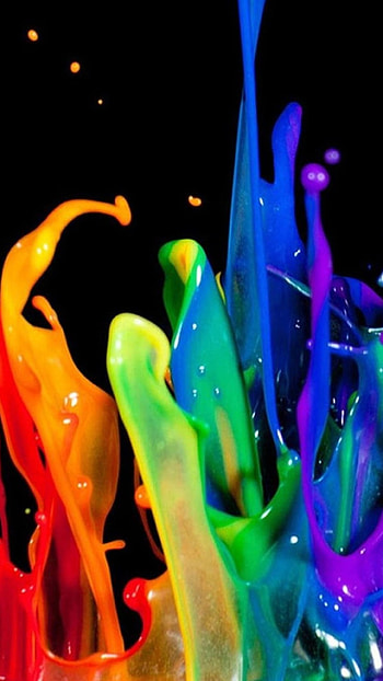 Colour Full, Paint HD phone wallpaper