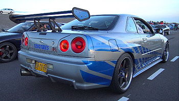 Drag Racing, Fast and Furious Skyline HD wallpaper