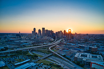 Best cities near Dallas, Texas, Ideal places to live, Suburban beauty, Cityscape views HD wallpaper