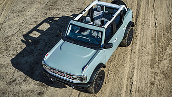 Open roof, Ford Bronco HD wallpaper