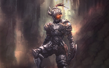 Artwork, Goblin Slayer, confident, anime HD wallpaper