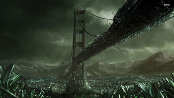 Post apocalyptic Gloden Post Apocalyptic World HD wallpaper