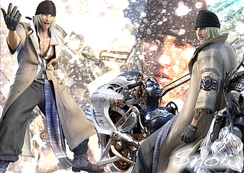 Snow Villiers, games, anime, abstract, fantasy HD wallpaper