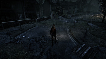 Hollowbody — Nightwalker in Ruined Streets ( Video Game ), video game, Hollowbody HD wallpaper