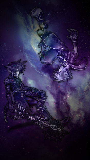 Kingdom Hearts, Mobile , Anime characters, Epic battles HD phone wallpaper