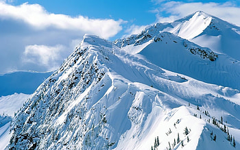 Landscape, Winter, Mountains HD wallpaper