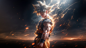 Goku Enduring Legacy, goku, anime, artwork, digital-art, art, artist, ai HD wallpaper