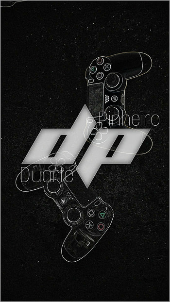 Game DP, monochrome graphy, symbol HD phone wallpaper