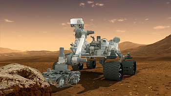 Curiosity , backgrounds, Mars exploration, Red planet HD wallpaper