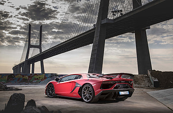 2018 Lamborghini Aventardor SVJ Rear , lamborghini-aventador-svj, lamborghini-aventador, lamborghini, cars, 2018-cars HD wallpaper