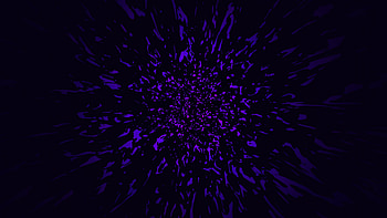 Violet bend, abstract, dark HD wallpaper