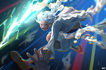 Luffy Gear 5, Monkey D. Luffy, Gear 5 (One Piece), Anime, One Piece HD wallpaper