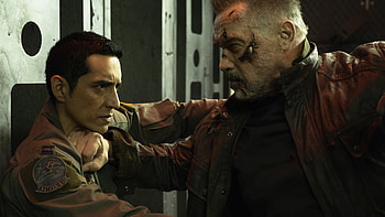 Arnold Schwarzenegger, Gabriel Luna, Terminator: Dark Fate HD wallpaper