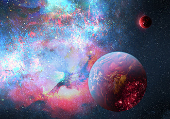 Planets, Universe, Stars, Nebula, Glow HD wallpaper