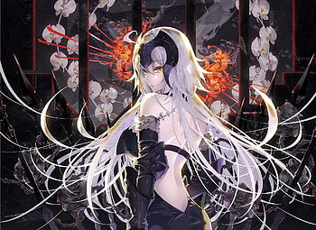 Hot, anime girl, Jeanne d'Arc, Fate series HD wallpaper