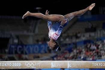 Balance Beam, Simone Biles, Bronze medal in Olympic return HD wallpaper