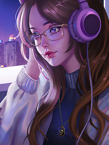 Anime girl, Girly HD phone wallpaper