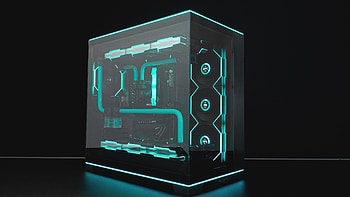 RGB Gaming PC Setup | Republic of Gamers Technology, computer, technology, Asus ROG HD wallpaper