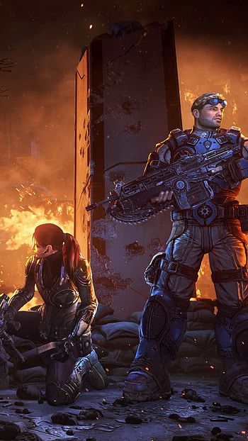 Gears of War: Judgment, Stunning visuals, High-octane battles, Unstoppable force HD phone wallpaper
