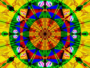 LOOKS LIKE A DART BOARD, gorgeous, kaleidscope, beautiful HD wallpaper