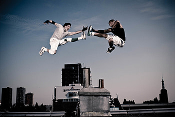 Duo, running HD wallpaper
