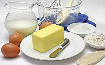 *** Bon apetit ***, milk, breakfast, butter, tasty food, cup HD wallpaper