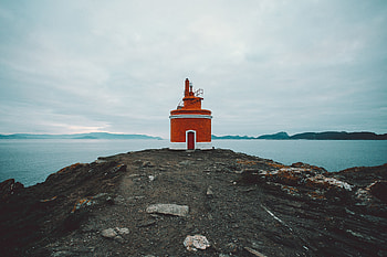 Nature, Stones, Rocks, Coast, Lighthouse, Tower HD wallpaper
