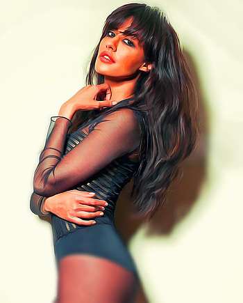 Chitrangada Singh, actress, beautiful, gorgeous, painting, digital_art, Bollywood HD phone wallpaper
