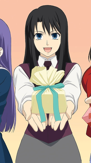 Azaka kokutou, anime, touko aozaki HD phone wallpaper