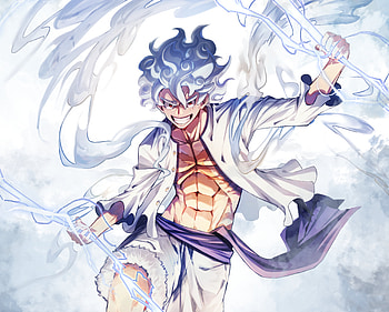 Monkey D. Luffy, Gear 5 (One Piece), Monkey D. Luffy, Anime, One Piece HD wallpaper