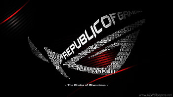... asus computer rog gamer republic gaming background ... HD wallpaper