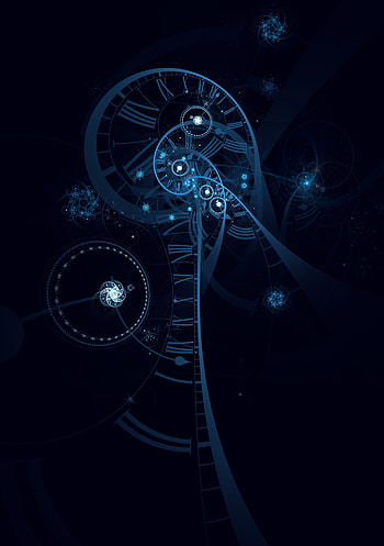 Abstract, Patterns, Fractal, Spiral, Mechanism HD phone wallpaper