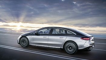 2022 Mercedes-Benz EQS, Luxury electric car, High-end features, Superior craftsmanship HD wallpaper