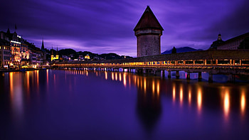 Chapel Bridge, Chapel house styles, Bridge, Kapellbrcke HD wallpaper