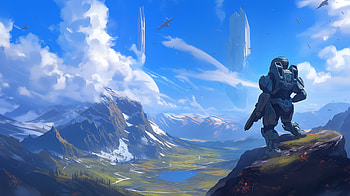 Halo Infinite Adventure, video game, Halo, Halo Infinite HD wallpaper