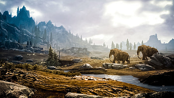 Skyrim, Elder Scrolls V, , PlayStation HD wallpaper
