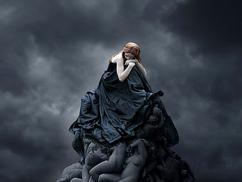 dark sad, deep, sad, anxiousty, silence HD wallpaper