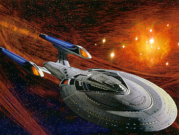 Enterprise E_1, starship, enterprise, star trek HD wallpaper